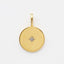 Star Set Diamond Engravable Pendant