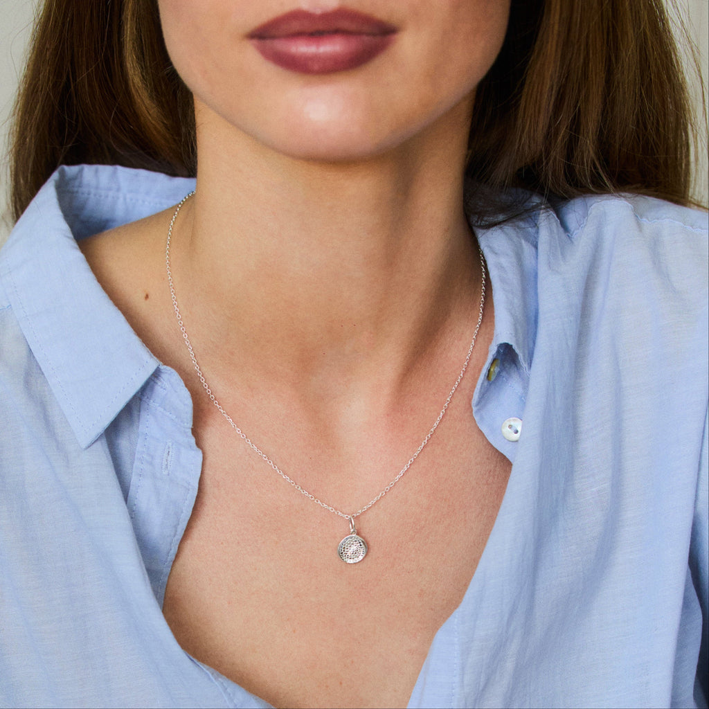 Custom Made Dog Nose Print Pendant Necklace