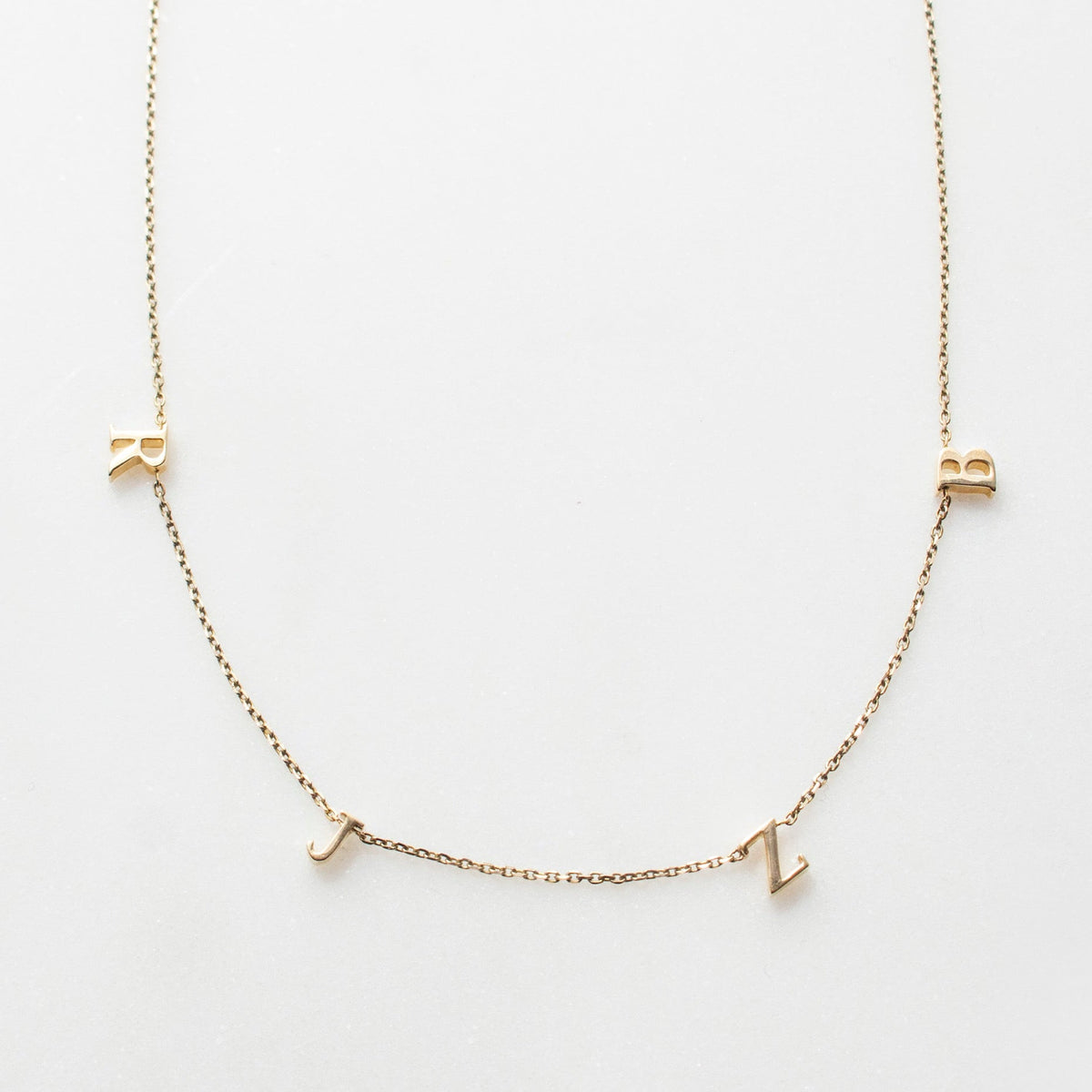 Custom Made Initial Necklace Main image