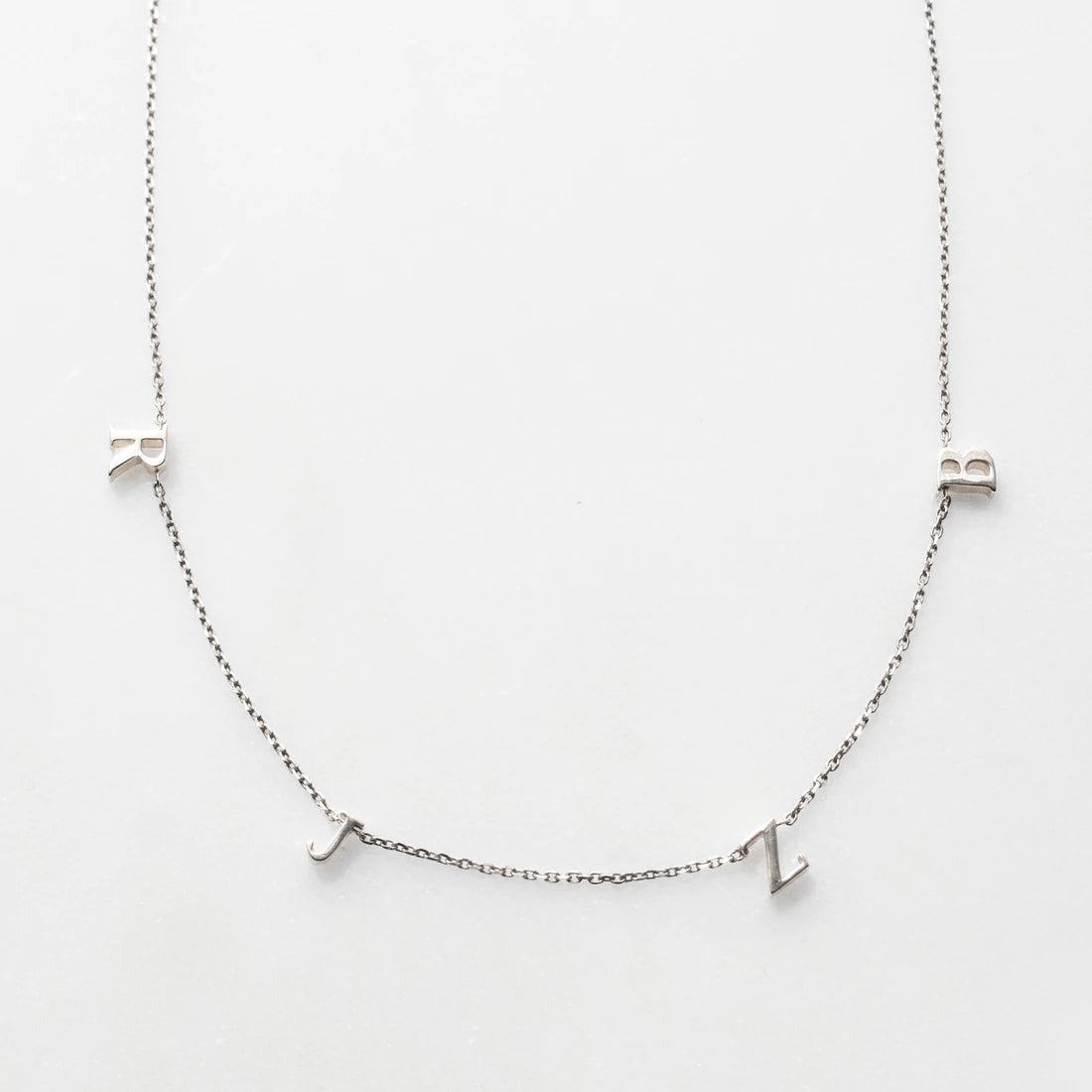 Custom Made Initial Necklace Secondary image