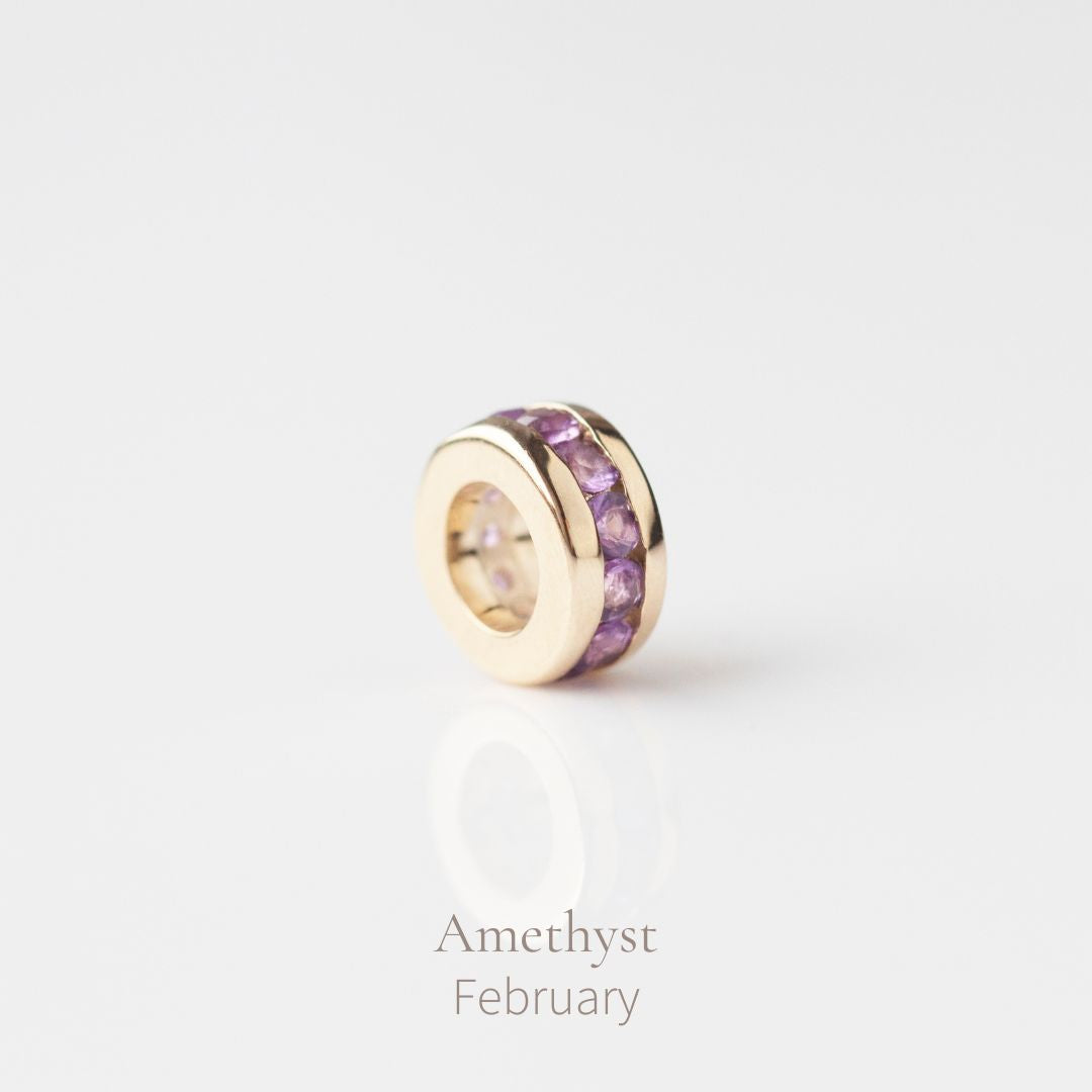 Treasured Birthstone Stacker Charm