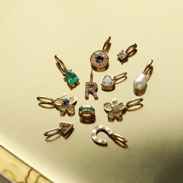 Treasured Birthstone Flower Charm