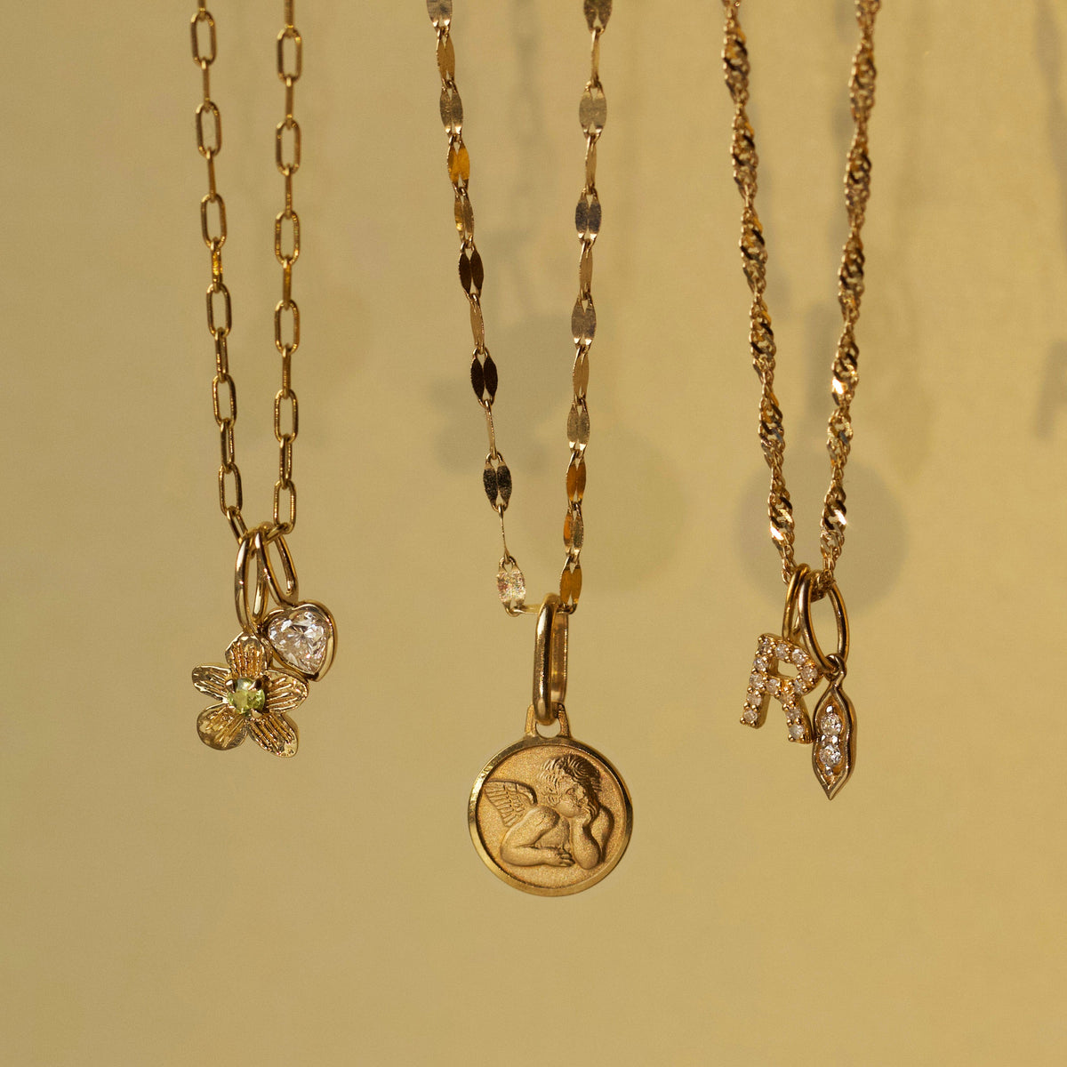 Treasured Birthstone Flower Charm