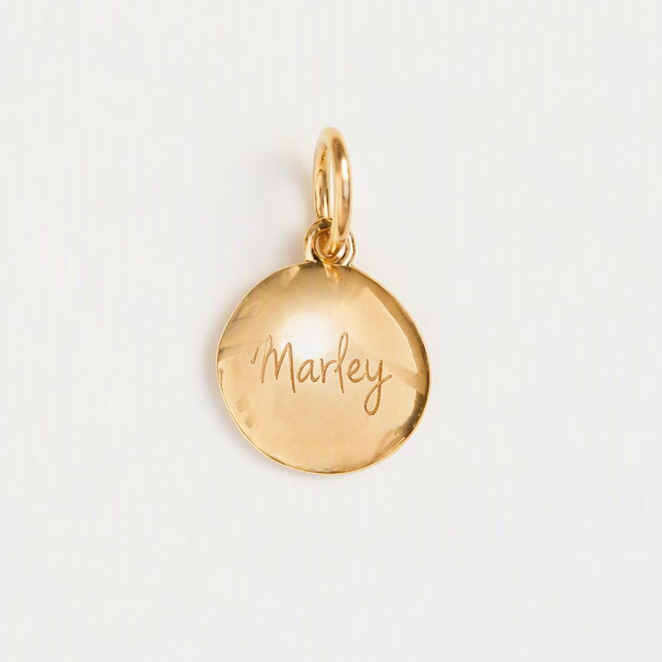 Custom Made Dog Nose Print Pendant Necklace