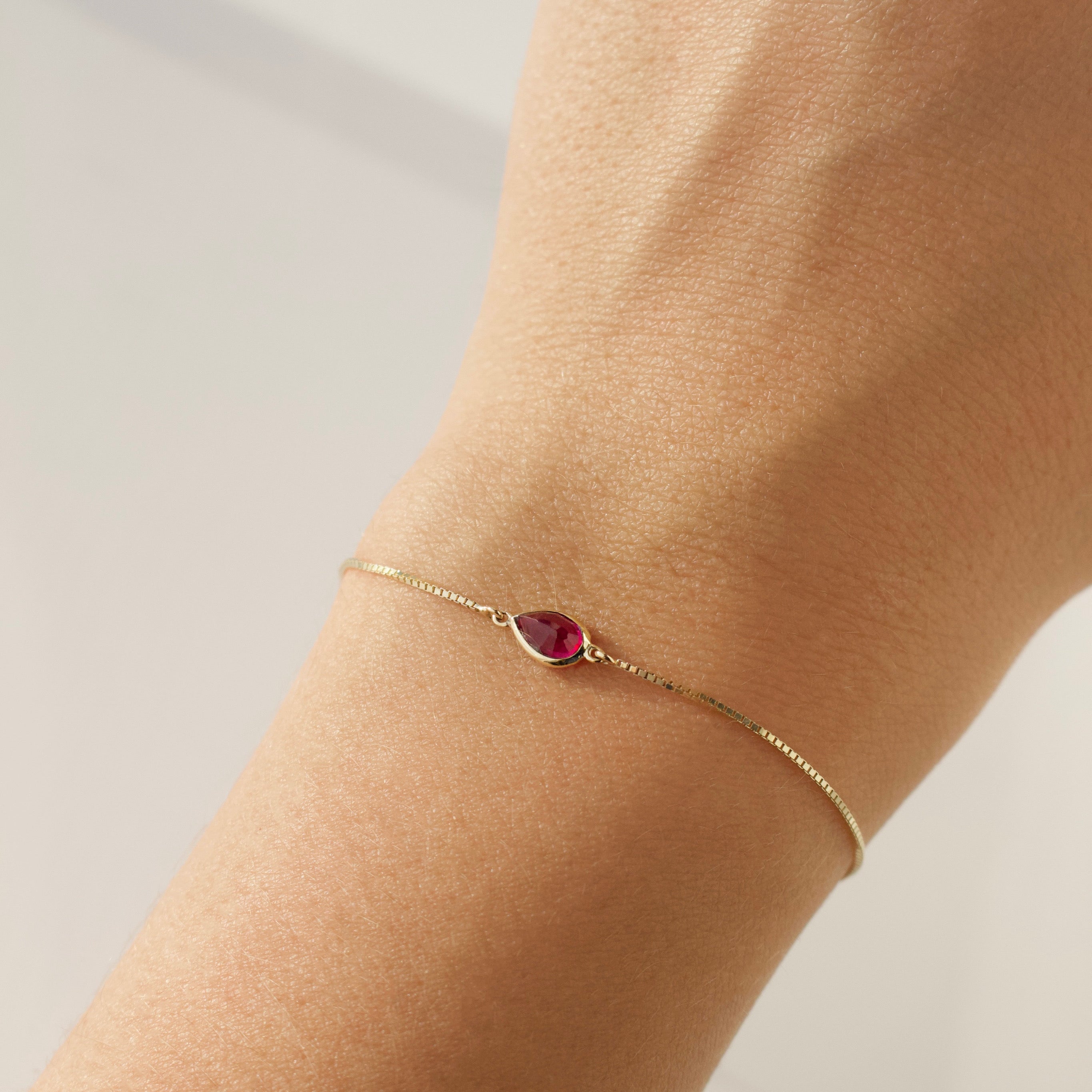 Birthstone Solitaire Bracelet Secondary image