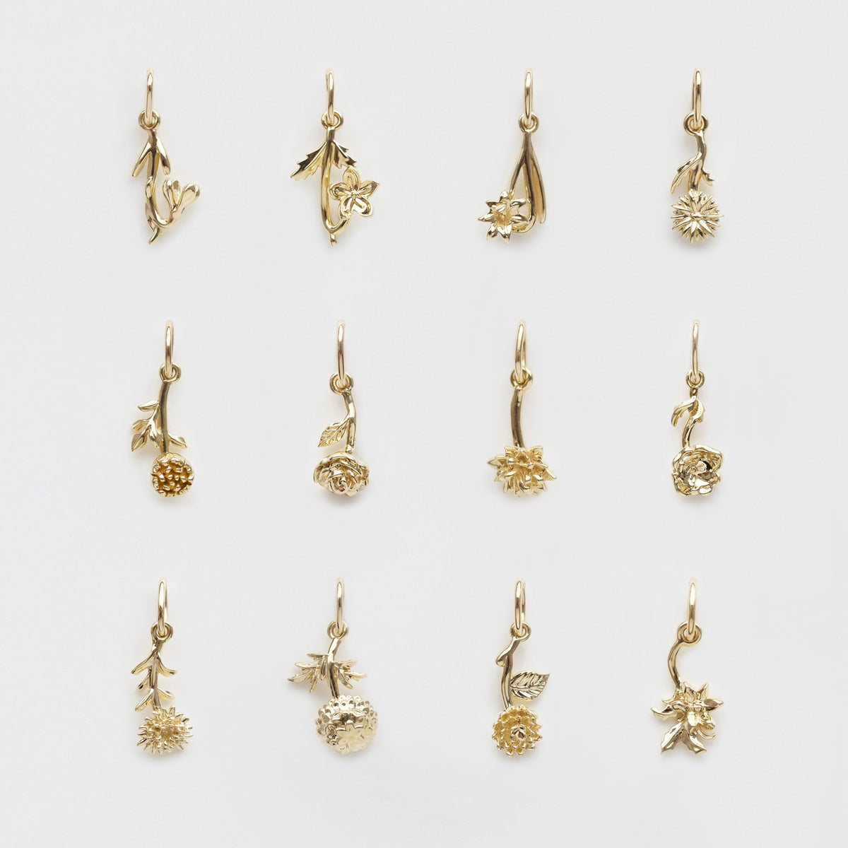 Treasured Birth Flower Charm Main image