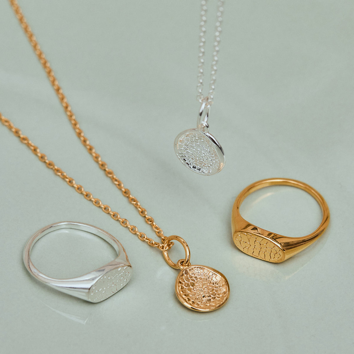 Custom Made Dog Nose Print Pendant Necklace