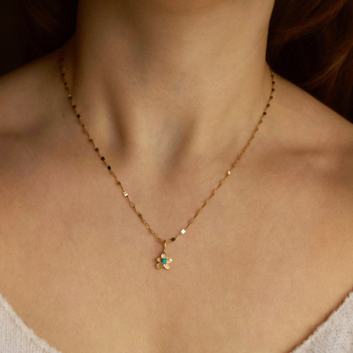 Treasured Birthstone Flower Charm