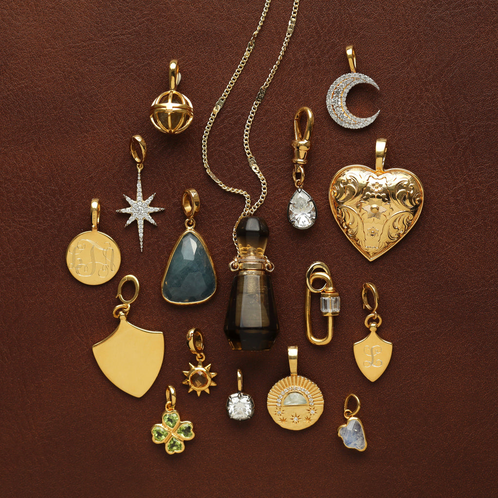 Louise Thompson Chapters Large Protection Shield Pendant
