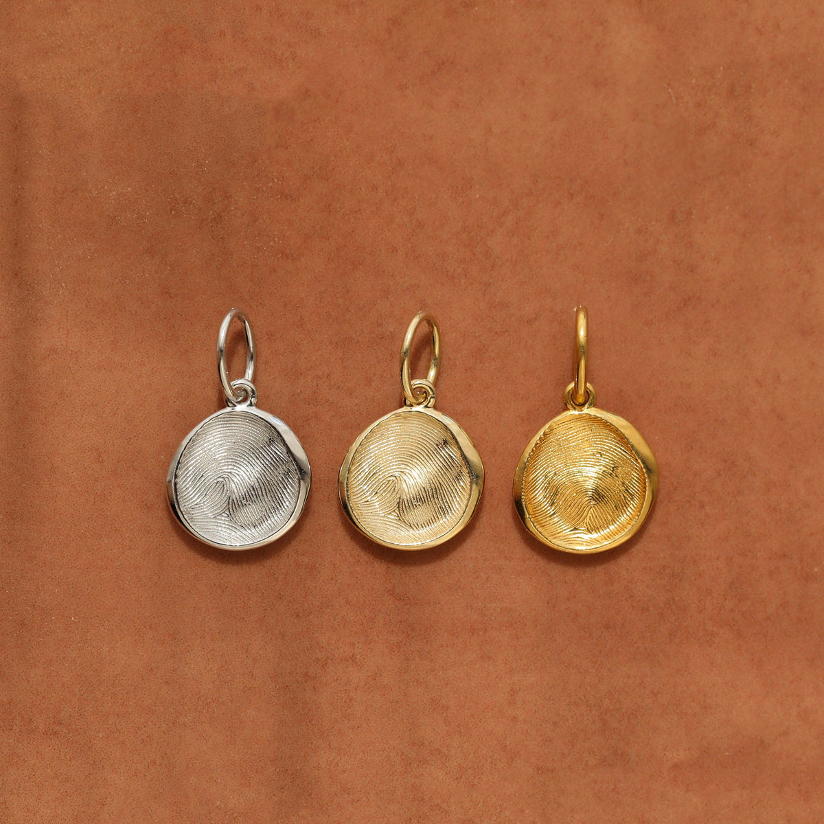 Custom Made Fingerprint Pendant Necklace