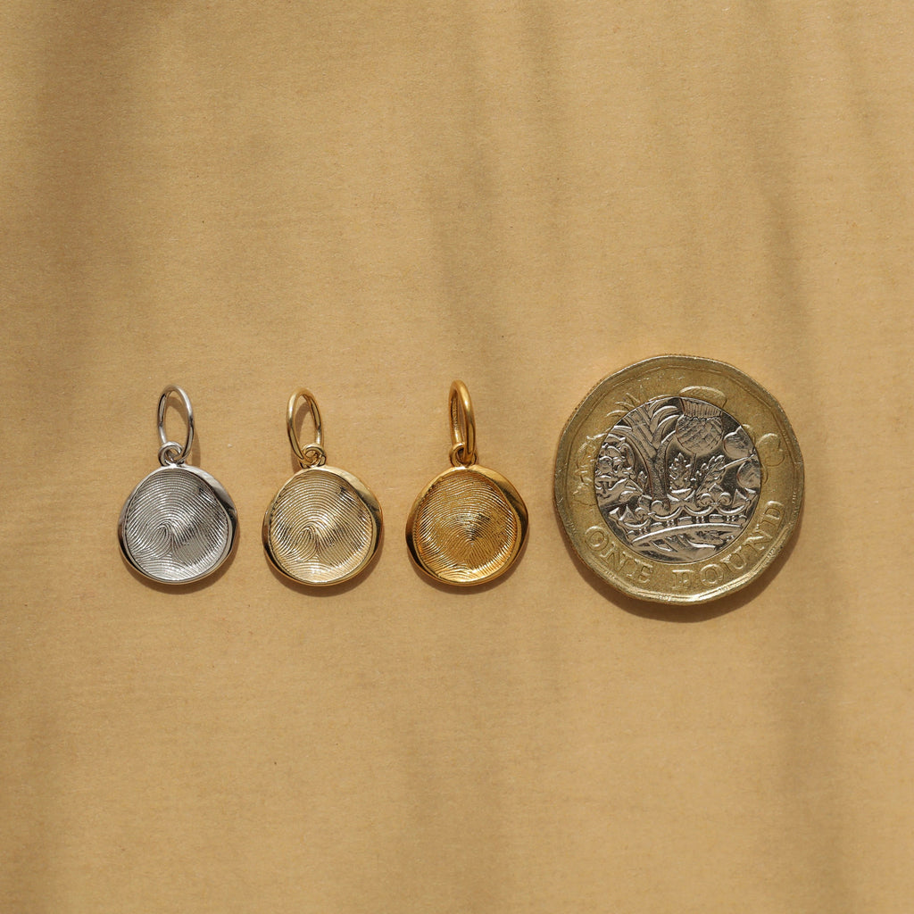 Custom Made Fingerprint Pendant Necklace