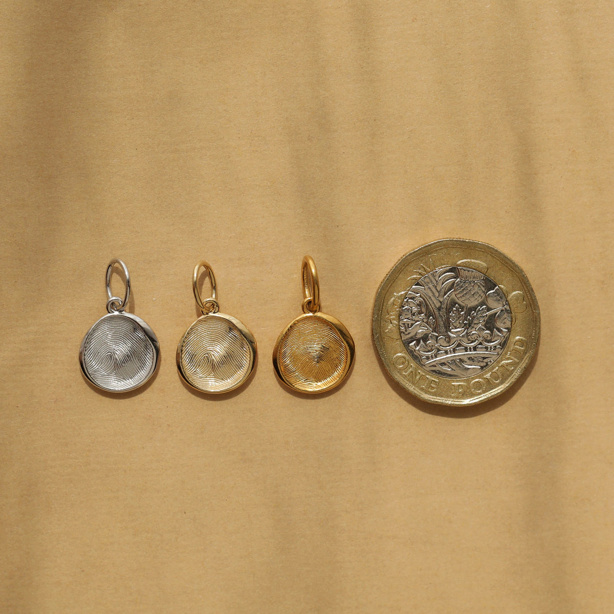 Custom Made Fingerprint Pendant Necklace