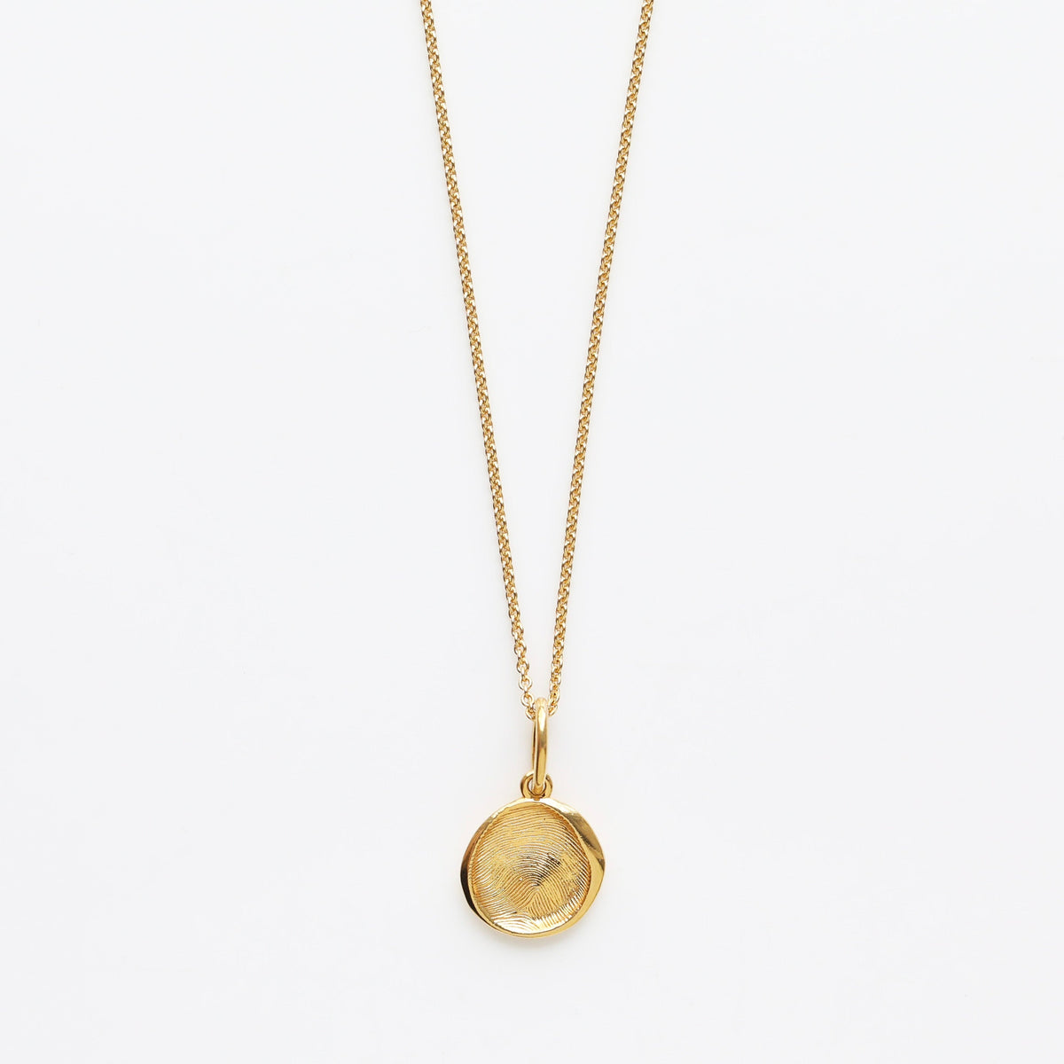 Custom Made Fingerprint Pendant Necklace Main image