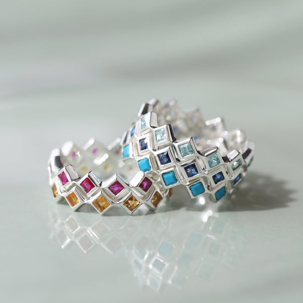 Icon Zoe Sugg Birthstone Eternity Ring
