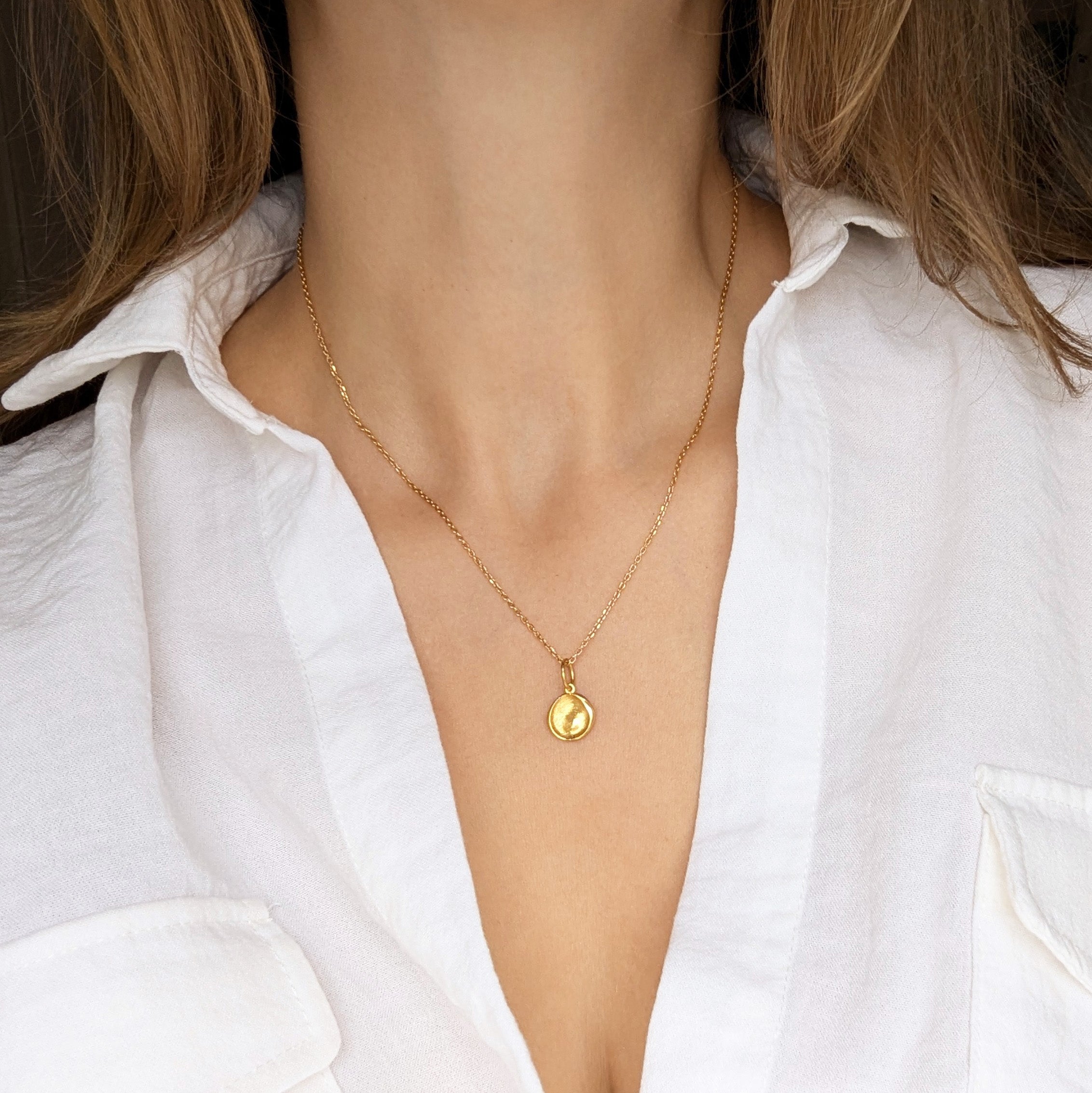 Custom Made Fingerprint Pendant Necklace Secondary image