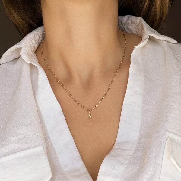 Treasured Initial Charm