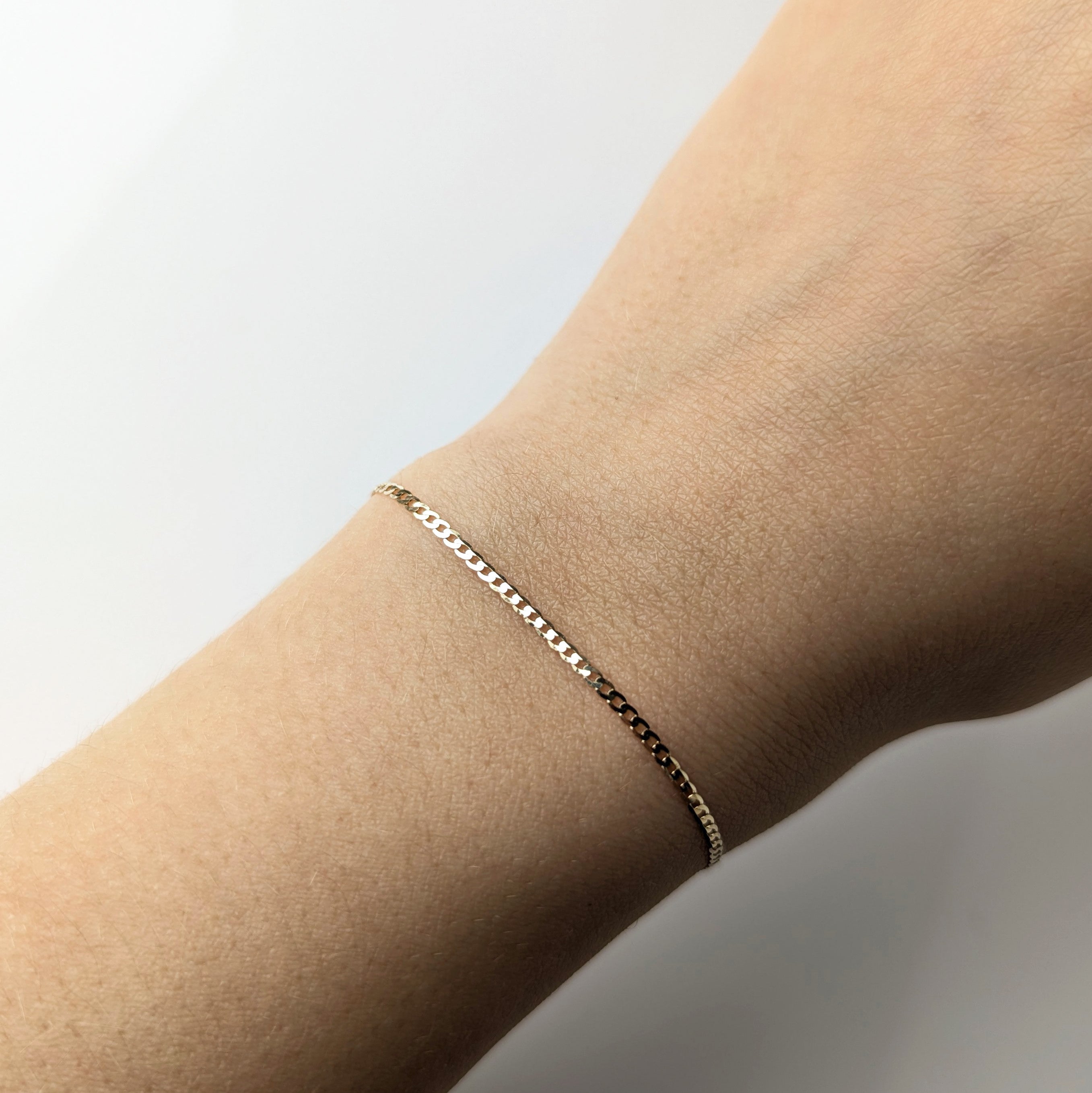 Treasured Sparkle Curb Chain Bracelet Secondary image